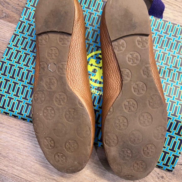 Tory Burch - camel color Miller ballet flats size 8.5 - Picture 8 of 11